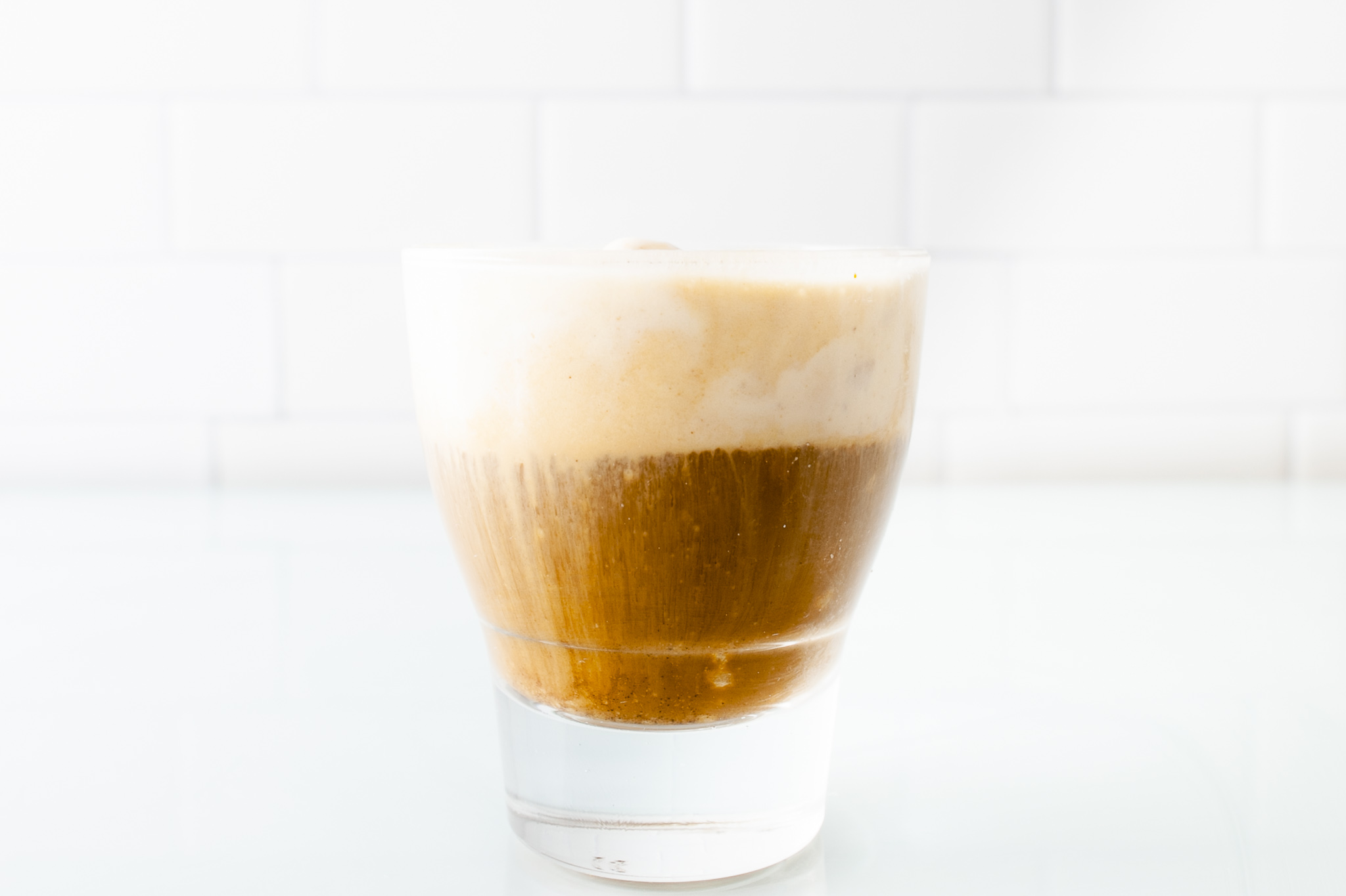 pumpkin espresso with pumpkin fudge