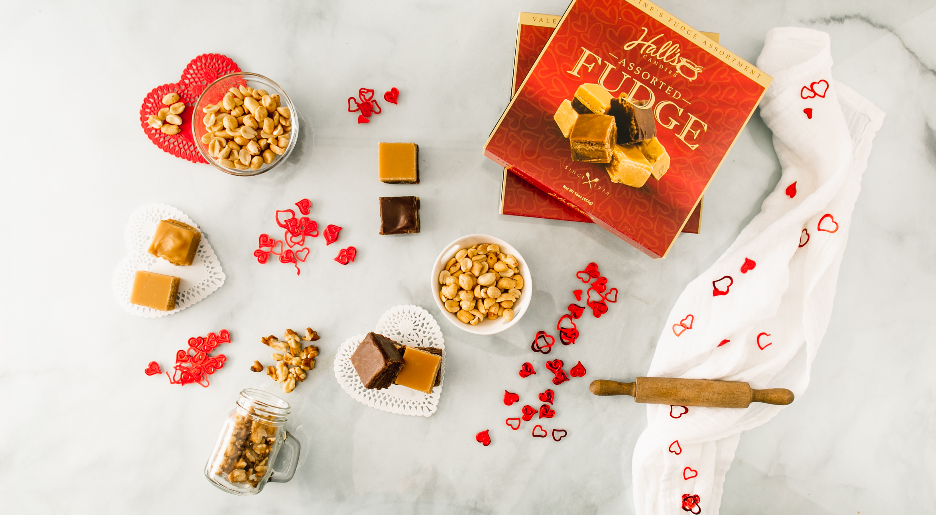 be my valentine gift box from hall's candies